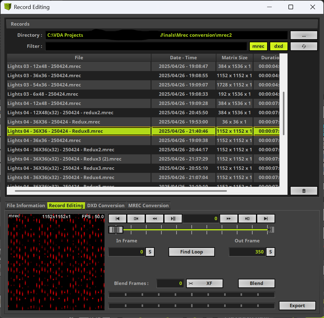 Madrix_mrec file appears correct in Record Editing view.png